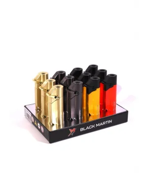 Black Martin Tek Torch Çakmak Gold BM449 - Parmida