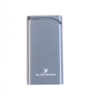 Black Martin Tek Torch Çakmak Gümüş BM404 - Parmida