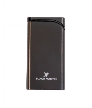 Black Martin Tek Torch Çakmak Metalik Gri BM407 - Parmida