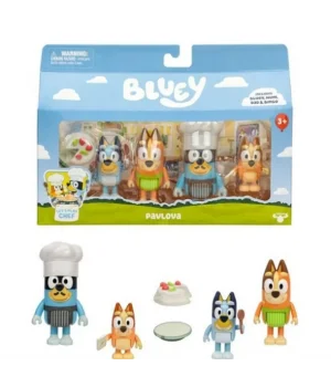 Bluey 4'lü Figür Seti