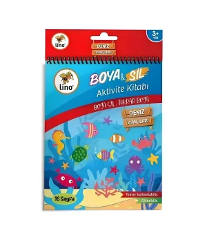 Boya Sil Aktivite Silinebilir Boyama Denizaltı