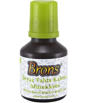 Brons Beyaz Tahta Kalemi Mürekkebi 30 cc. Açık Yeşil