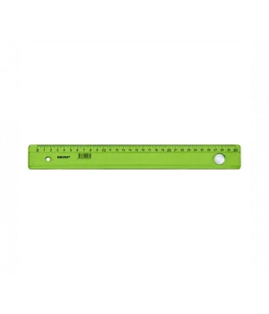Brons Plastik Renkli Cetvel 30 cm.