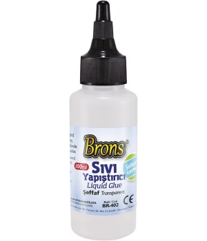Brons Şeffaf Sıvı Yapıştırıcı 100 ml.