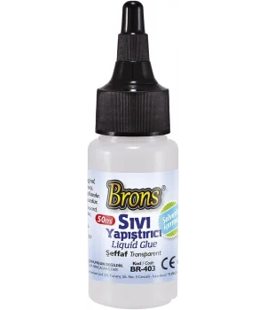 Brons Şeffaf Sıvı Yapıştırıcı 50 ml.