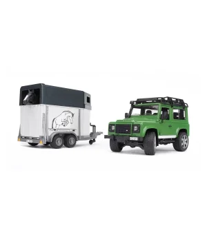 Bruder Land Rover Arazi Aracı Ve At Nakil Aracı BR02592