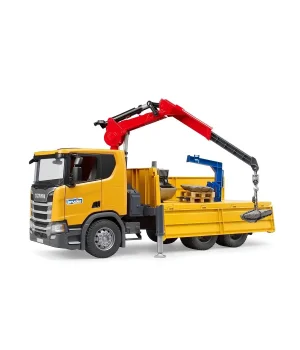 Bruder Scania 560R Vinçli Şantiye Kamyonu BR03551