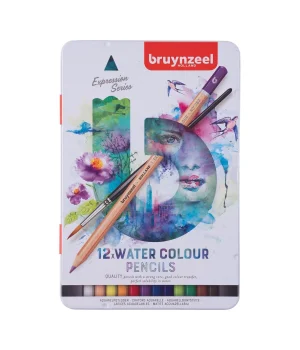 Bruynzeel Expression Aquarelle Sulu Boya Kalemi Seti 12 Renk
