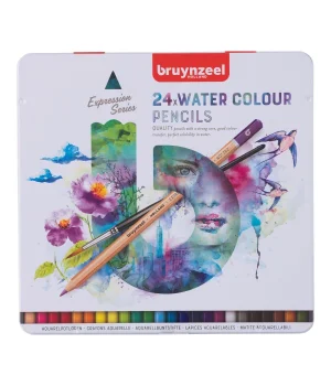 Bruynzeel Expression Aquarelle Sulu Boya Kalemi Seti 24 Renk