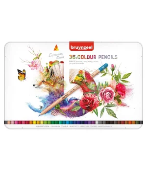 Bruynzeel Expression Colour Kuru Boya Kalemi Seti 36 Renk