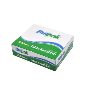Burpak Bambu Tahta Karıştırıcı 11 cm 400 Adet