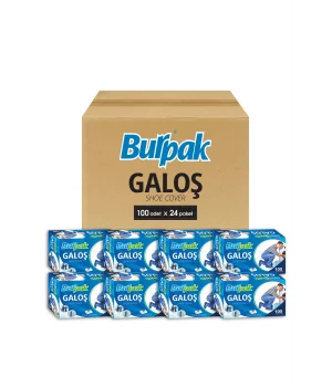 Burpak Kutulu Galoş 2400 Adet (Koli)
