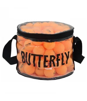 Butterfly 16005B-W Çantalı Masa Tenisi Antrenman Topu 100lü Turuncu