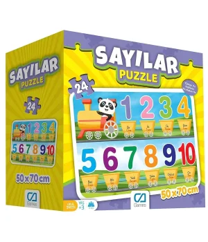 Ca Games Sayılar Puzzle 24 Parça 5134