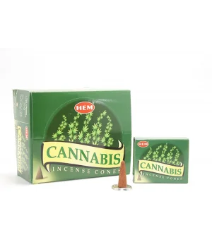Cannabis Aromalı Konik Tütsü