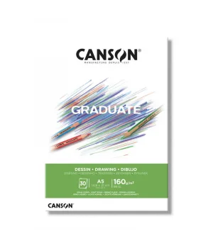 Canson Graduate Drawing Eskiz Çizim Defteri 160 gr. A5 30 Sayfa
