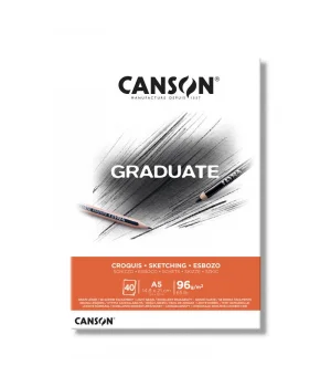 Canson Graduate Sketching Eskiz Çizim Defteri 96 gr. A5 40 Sayfa