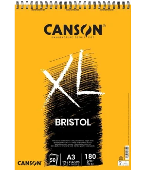 Canson XL Bristol Defteri Blok 180 gr. A3 50 yaprak