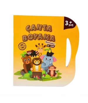 Çanta Kitap Boyama Kitabı Hayvanlar