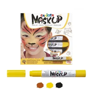 Carioca Mask Up Yüz Boyası 3 Renk Animals