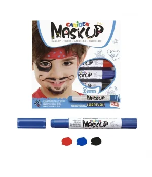 Carioca Mask Up Yüz Boyası 3 Renk Carnival