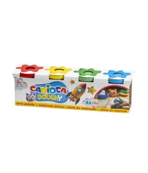 Carioca Oyun Hamuru 4 Renk x 110 gr.