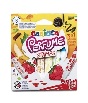 Carioca Perfume 8'li Kokulu Damgalı Jumbo Keçeli Kalem 42988