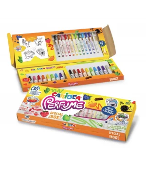 Carioca Perfume Special Kokulu Keçeli Boya Kalemi Seti 30lu Özel Kutu