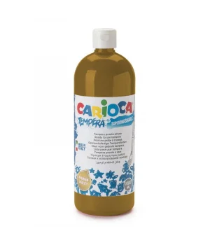 Carioca Tempera Yıkanabilir Poster Boya 1000 ml. AÇIK KAHVERENGİ