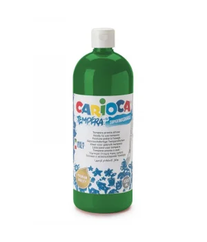 Carioca Tempera Yıkanabilir Poster Boya 1000 ml. KOYU YEŞİL