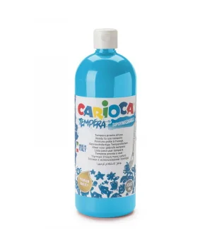 Carioca Tempera Yıkanabilir Poster Boya 1000 ml. MAVİ