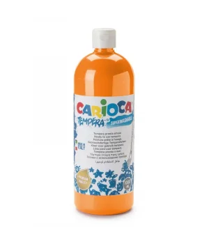 Carioca Tempera Yıkanabilir Poster Boya 1000 ml. TURUNCU