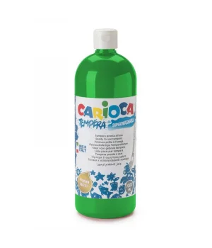 Carioca Tempera Yıkanabilir Poster Boya 1000 ml. YEŞİL