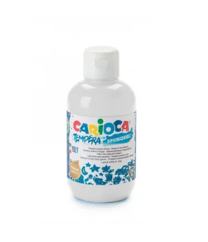 Carioca Tempera Yıkanabilir Poster Boya 250 ml. BEYAZ