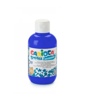 Carioca Tempera Yıkanabilir Poster Boya 250 ml. KOYU MAVİ