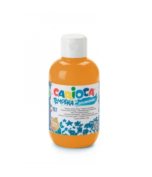 Carioca Tempera Yıkanabilir Poster Boya 250 ml. TURUNCU