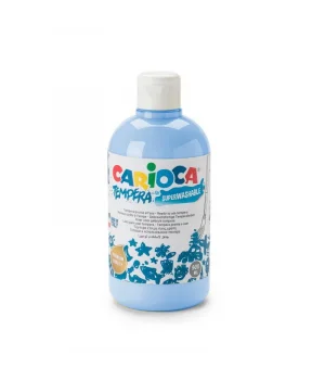 Carioca Tempera Yıkanabilir Poster Boya 500 ml. AÇIK MAVİ
