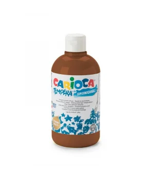 Carioca Tempera Yıkanabilir Poster Boya 500 ml. KAHVERENGİ