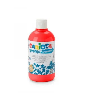 Carioca Tempera Yıkanabilir Poster Boya 500 ml. KIRMIZI