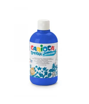 Carioca Tempera Yıkanabilir Poster Boya 500 ml. KOYU MAVİ