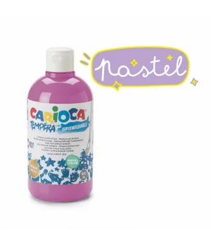 Carioca Tempera Yıkanabilir Poster Boya 500 ml. PASTEL MOR