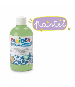 Carioca Tempera Yıkanabilir Poster Boya 500 ml. PASTEL YEŞİL