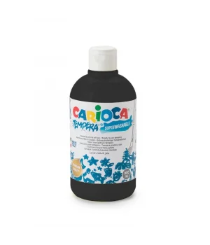 Carioca Tempera Yıkanabilir Poster Boya 500 ml. SİYAH