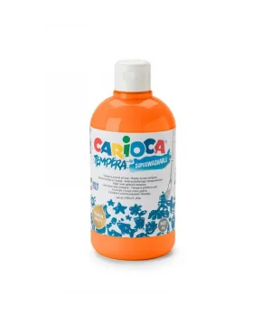 Carioca Tempera Yıkanabilir Poster Boya 500 ml. TURUNCU