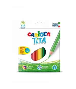 Carioca Tita Kuru Boya Kalemi 24 Renk