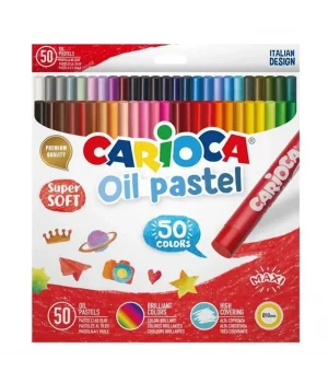 Carioca Yağlı Pastel Boya Maxi Paket 50'Li