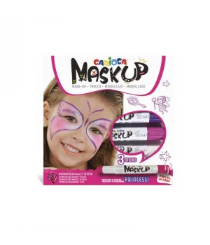Carioca Yüz Boyası 6 gr. 3 Renk MONSTER