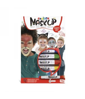 Carioca Yüz Boyası 6 gr. 6 Renk