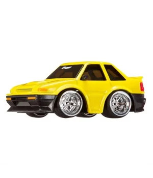 CarTuned JDM Seri 2 1985 Toyota Corolla AE86 - Sarı Coupe Araba