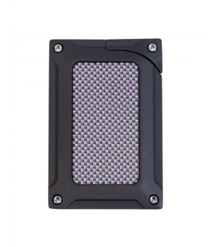 Caseti Gunmetal Karbon Desenli Tek Torch CA-445B(4) - Parmida